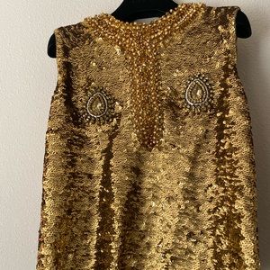 $4,500 New Gucci women top tank lurex palettes , 100% authentic.make in italy.